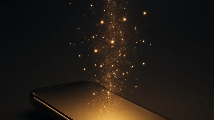 8666BAT COM - Modern phone with glowing screen 8666BAT COM Modern phone with glowing screen